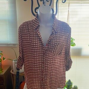 Forever 21, light summery button up shirt.